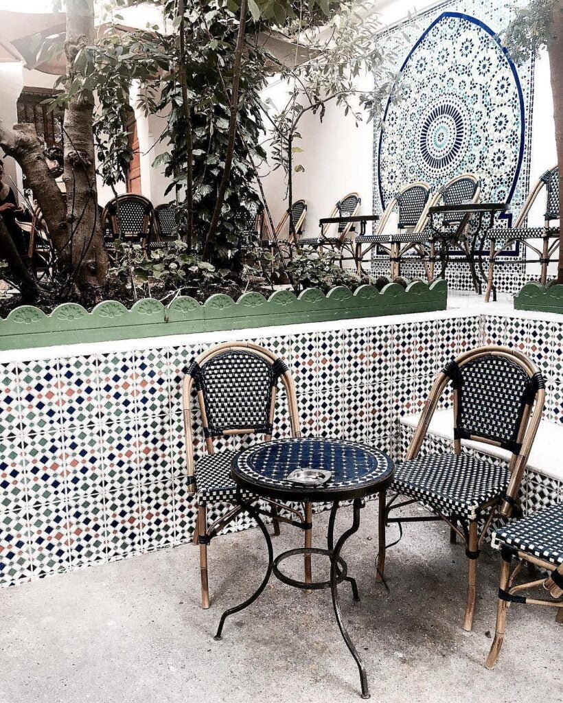 cafe maure mosquee paris